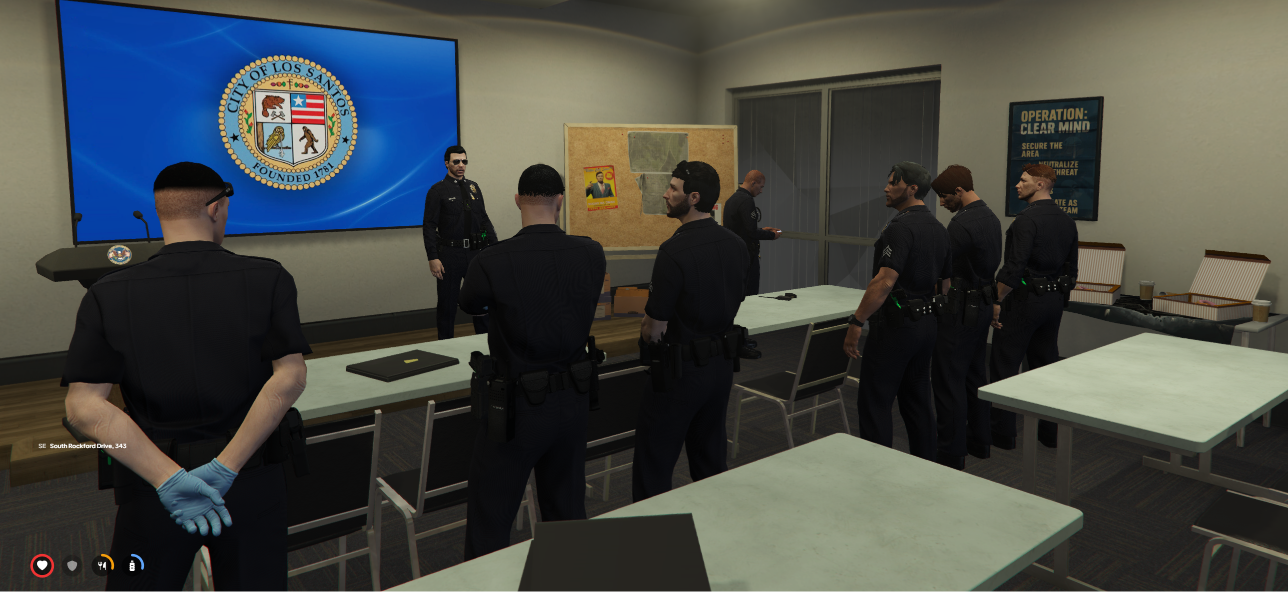 Briefing operativo LSPD