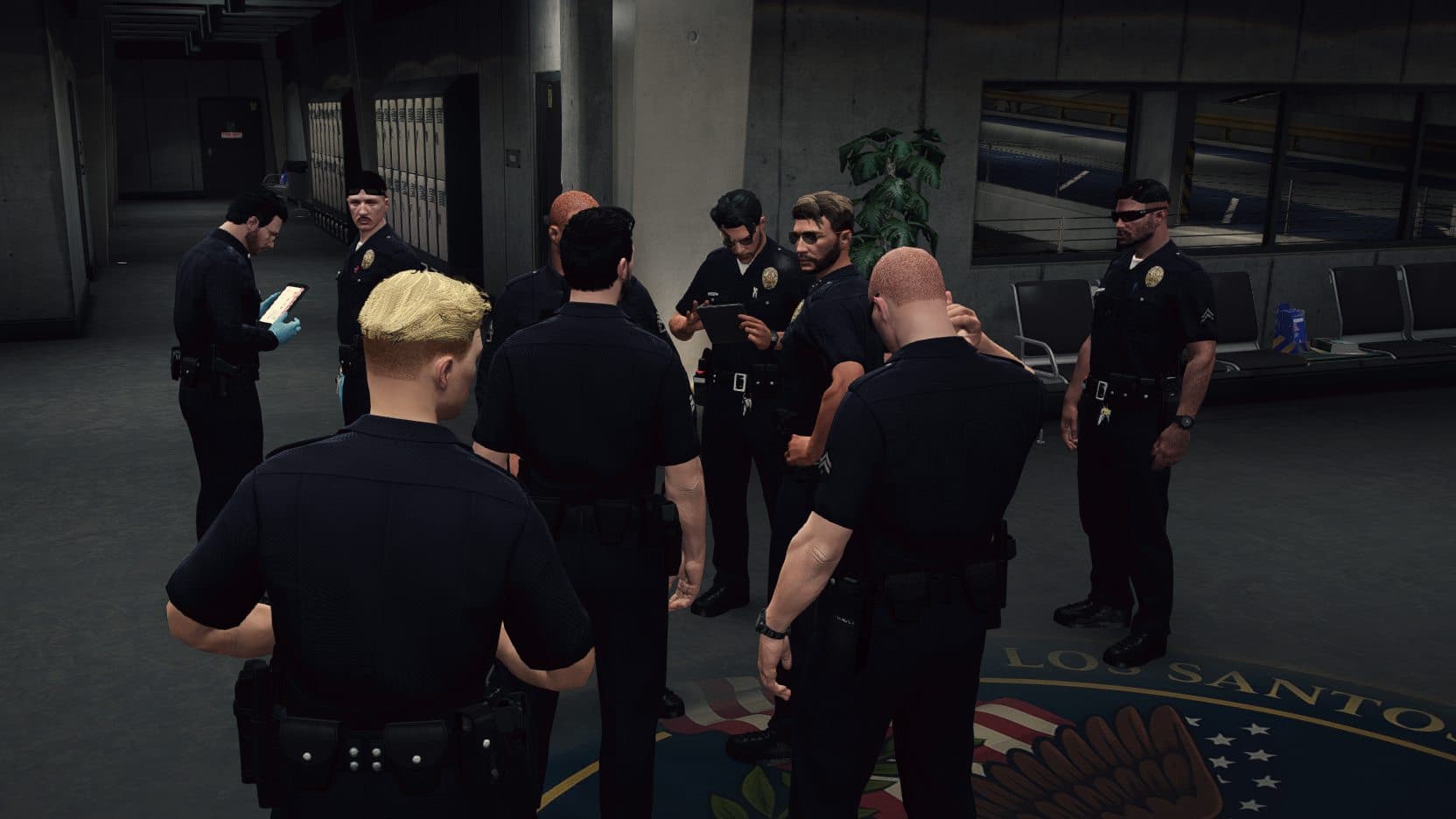 Squadra LSPD in coordinamento